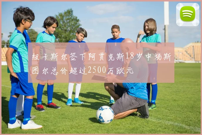 纽卡斯尔签下阿贾克斯18岁中场斯图尔总价超过2500万欧元